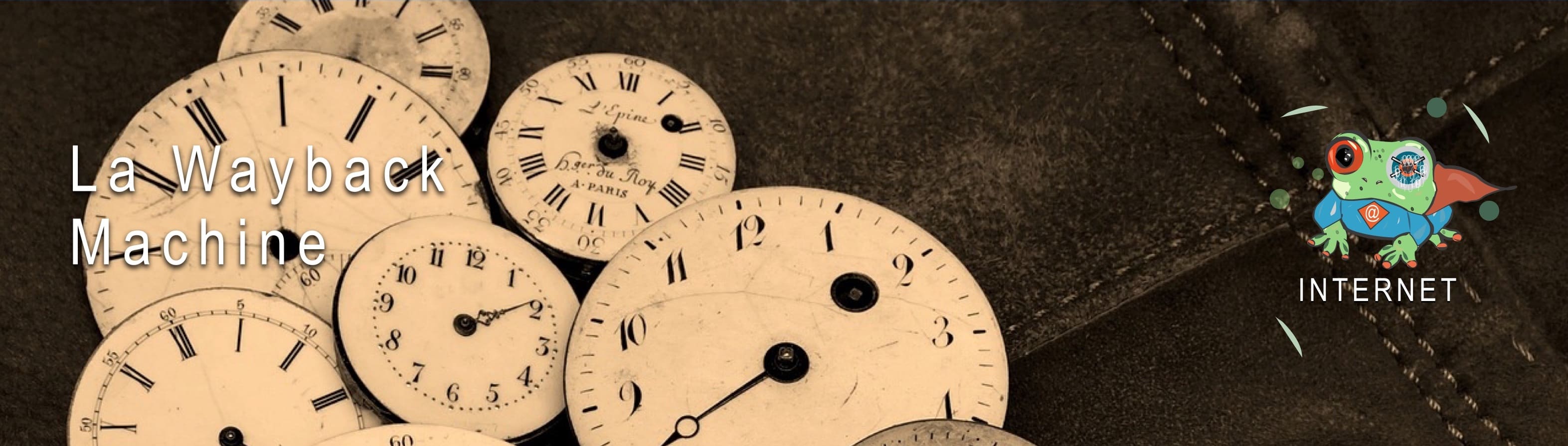 Remonter le temps avec ce site internet qui archive le web depuis 1996.