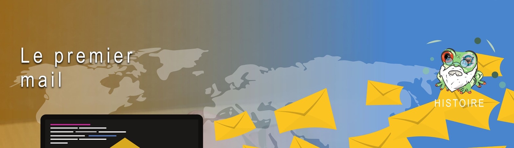 Le premier mail QWERTYUIOP