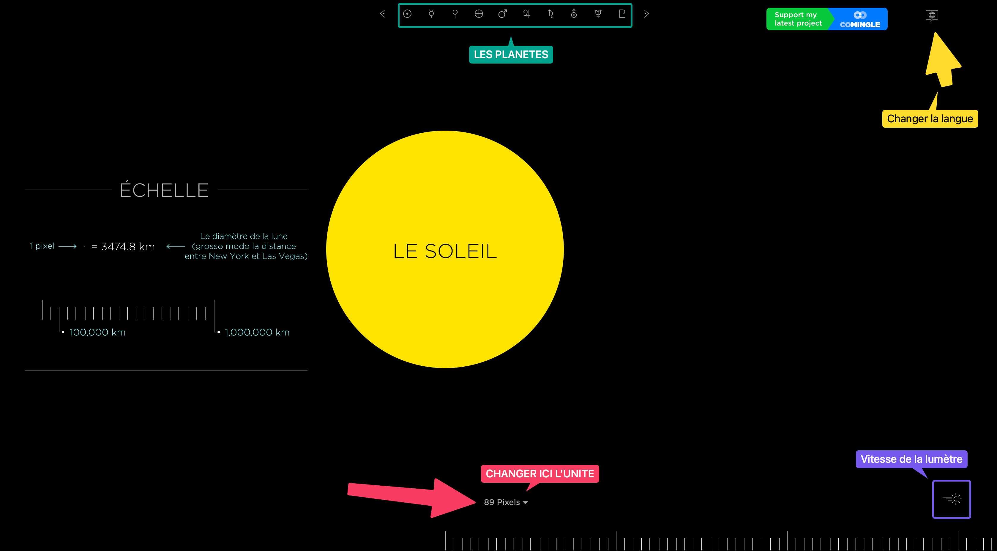 Si la lune était un pixel